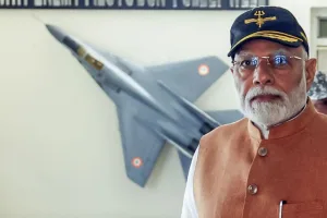 At Adampur Air Base, PM Modi Sends Stern Message: Terror and Nuclear Blackmail Will Be Met with Force
