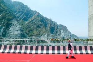 PM Modi inaugurates world’s highest rail arch bridge, fulfills 150 years old dream of rail link to Kashmir